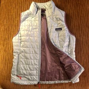 Patagonia Very Light Silver- Blue/purple vest